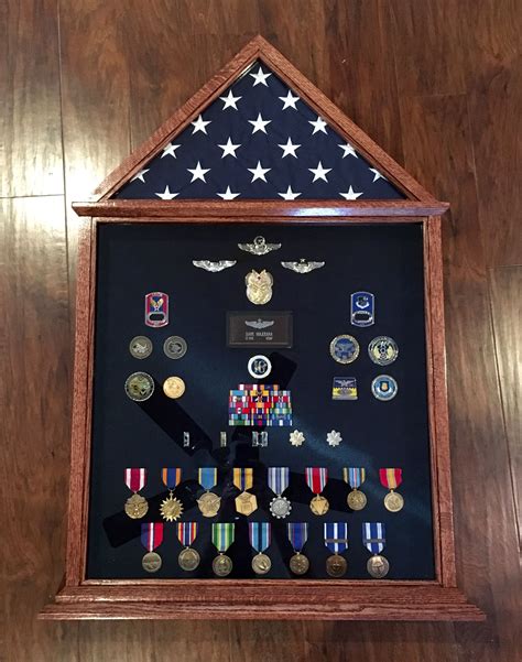 military shadow box displays